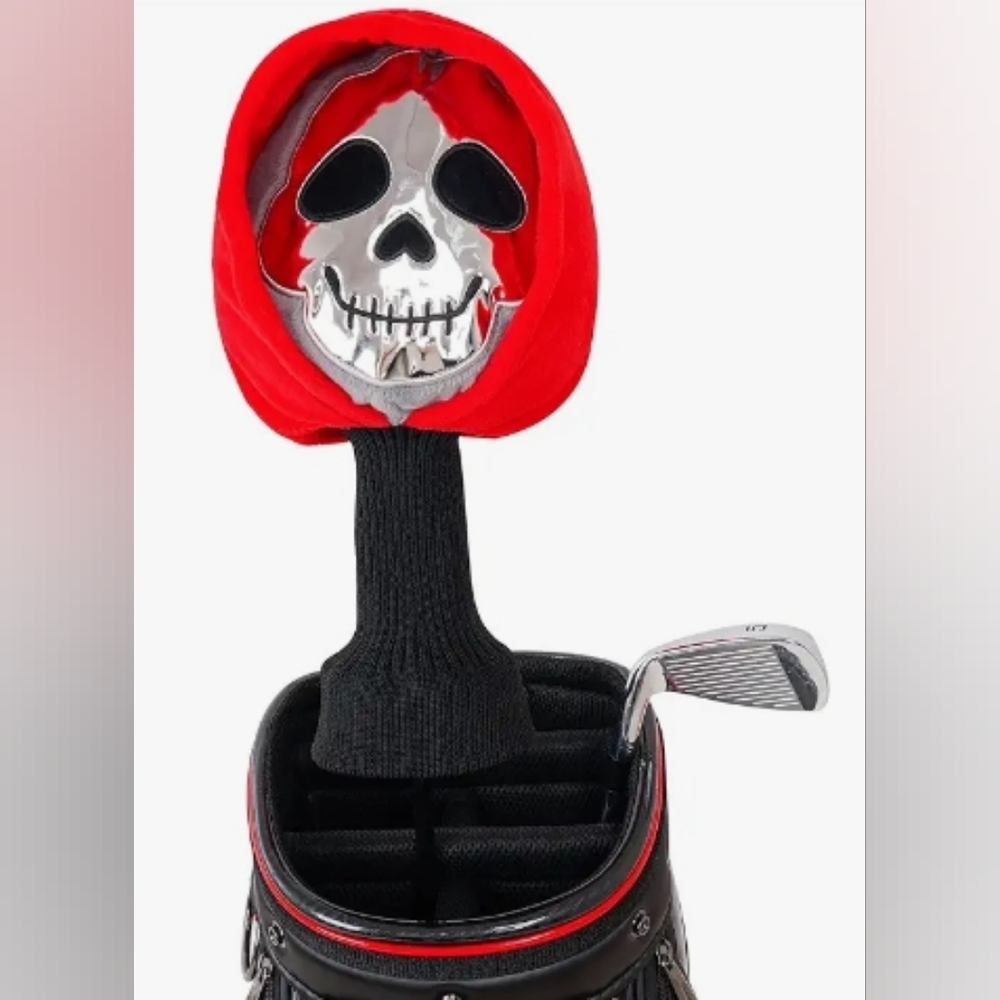 Big Crazy Golf Club Head Cover Skull II